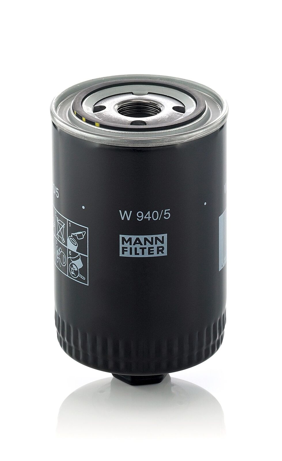 Filtro olio MANN FILTER W940/5