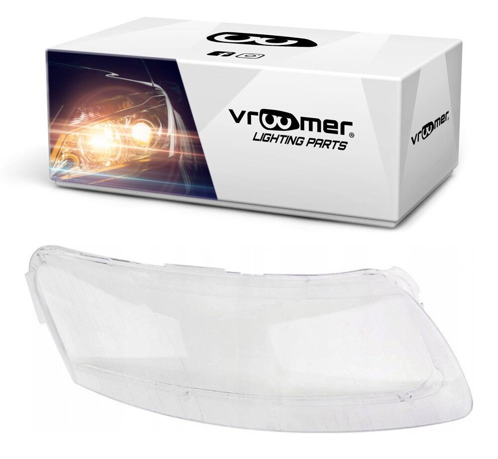 Verre de phare lentille pour Audi A6 S6 C6 Typ 4F 2004 - 2011 Couvercle Destro