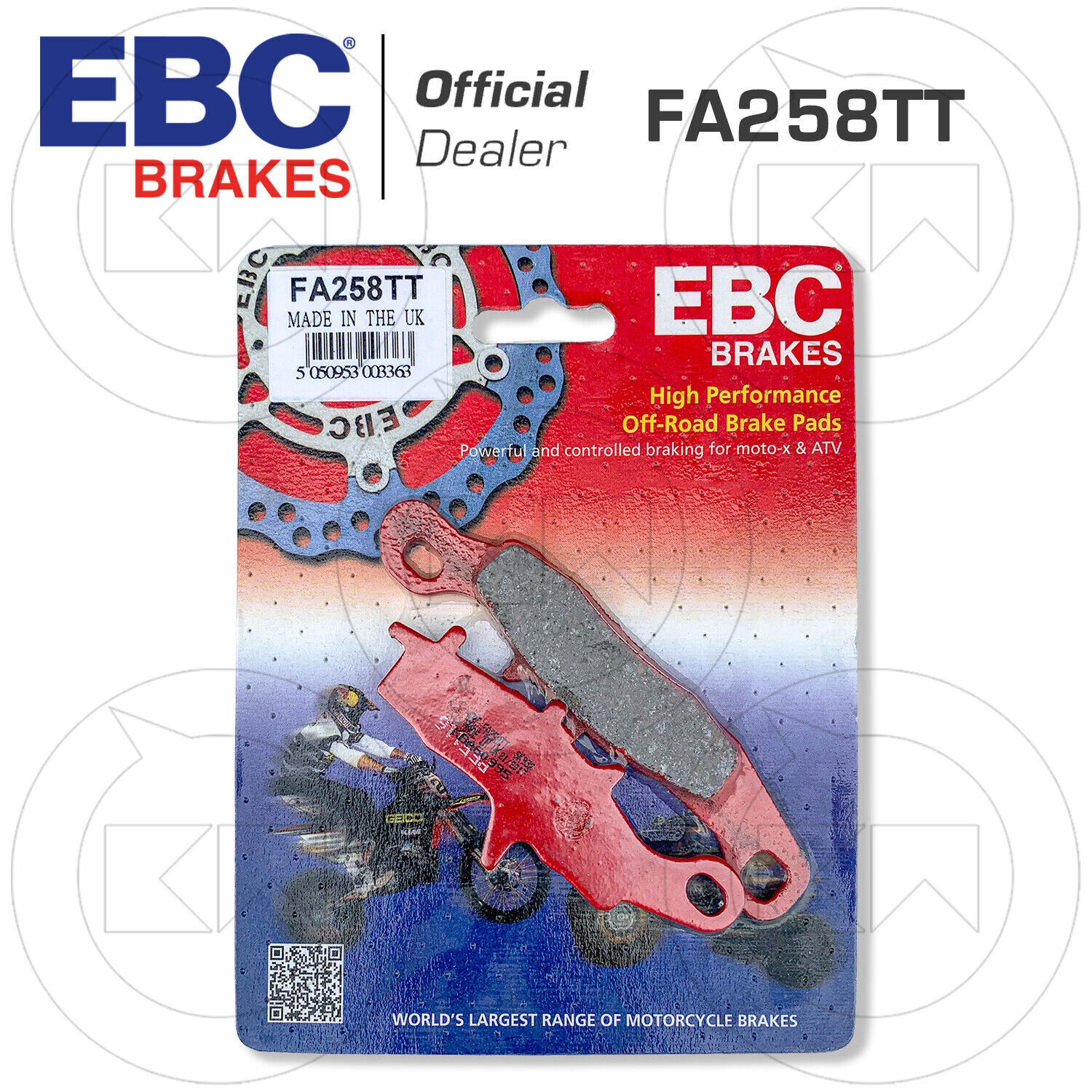 PASTIGLIE FRENO ANTERIORE EBC CARBON TT per SUZUKI RM BIG WHEEL 85 2011 2012