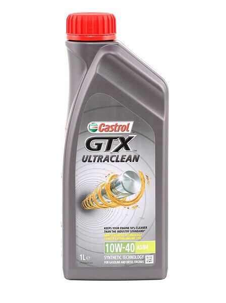 Olio 10W-40 A3/B4 CASTROL GTX Ultraclean 1L