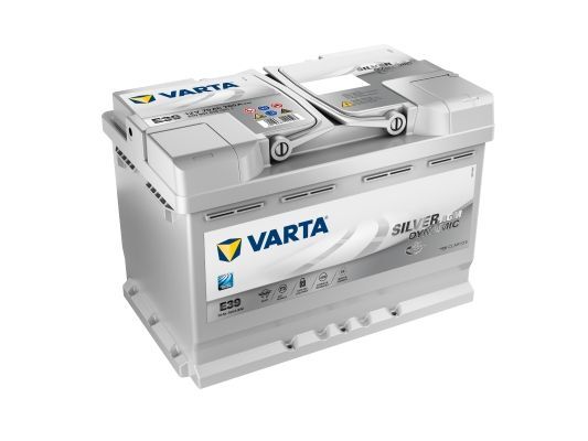 VARTA BATTERIA AVVIAMENTO AUTO START&STOP AGM 70 AH 760 DI SPUNTO SILVER DYNAMIC