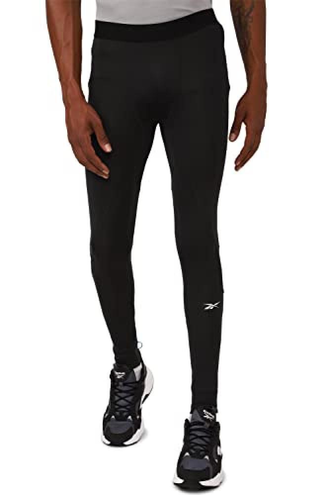 (TG. L) Reebok Workout Ready Compression Fondo a U (1/1), Night Black, L Uomo -