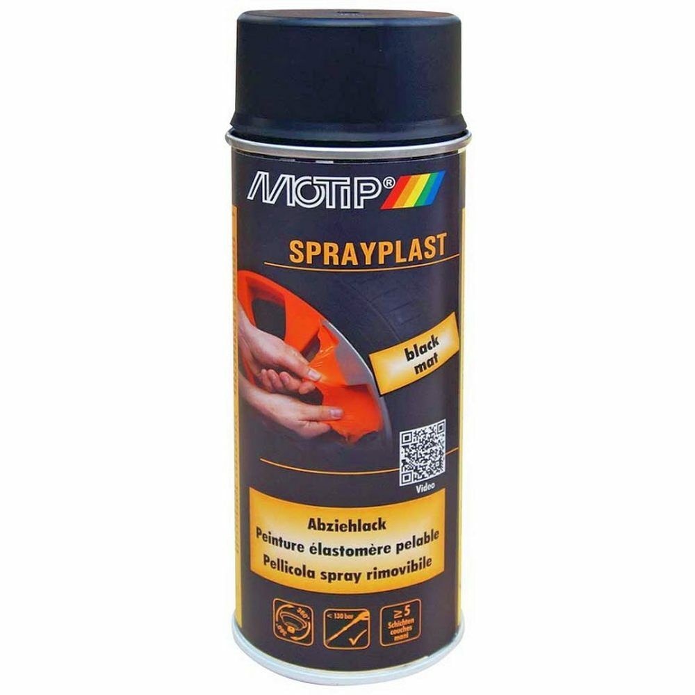 VERNICE SPRAY-PLAST MOTIP ARGENTO RAL9006