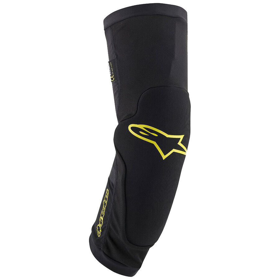 Alpinestars Paragon Plus - Ginocchiera da uomo, colore giallo acido, taglia M