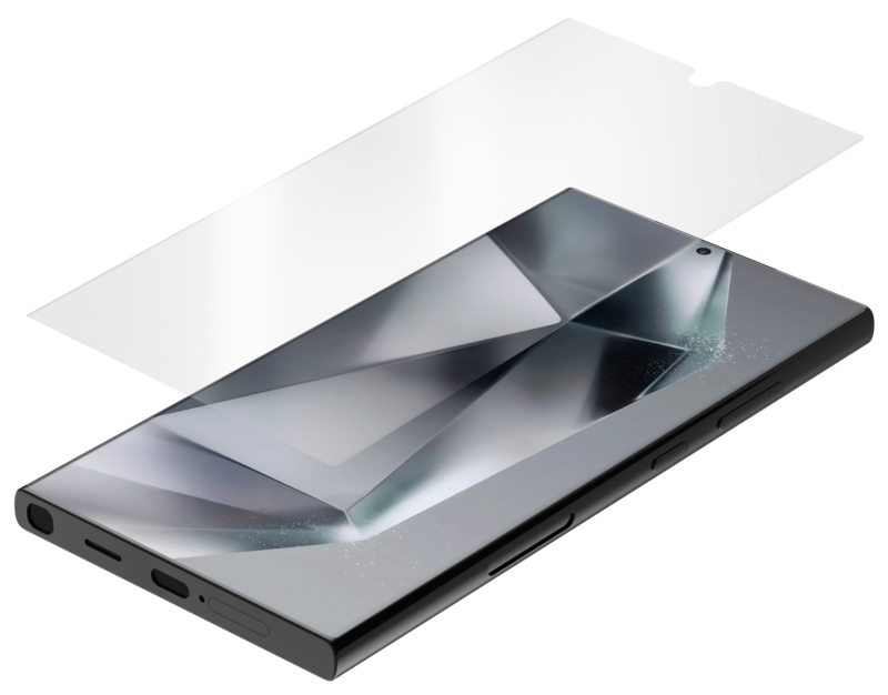 Protettore Per Schermo Di Specchio Temperato Quad Lock-Samsung Galaxy s24 Ultra