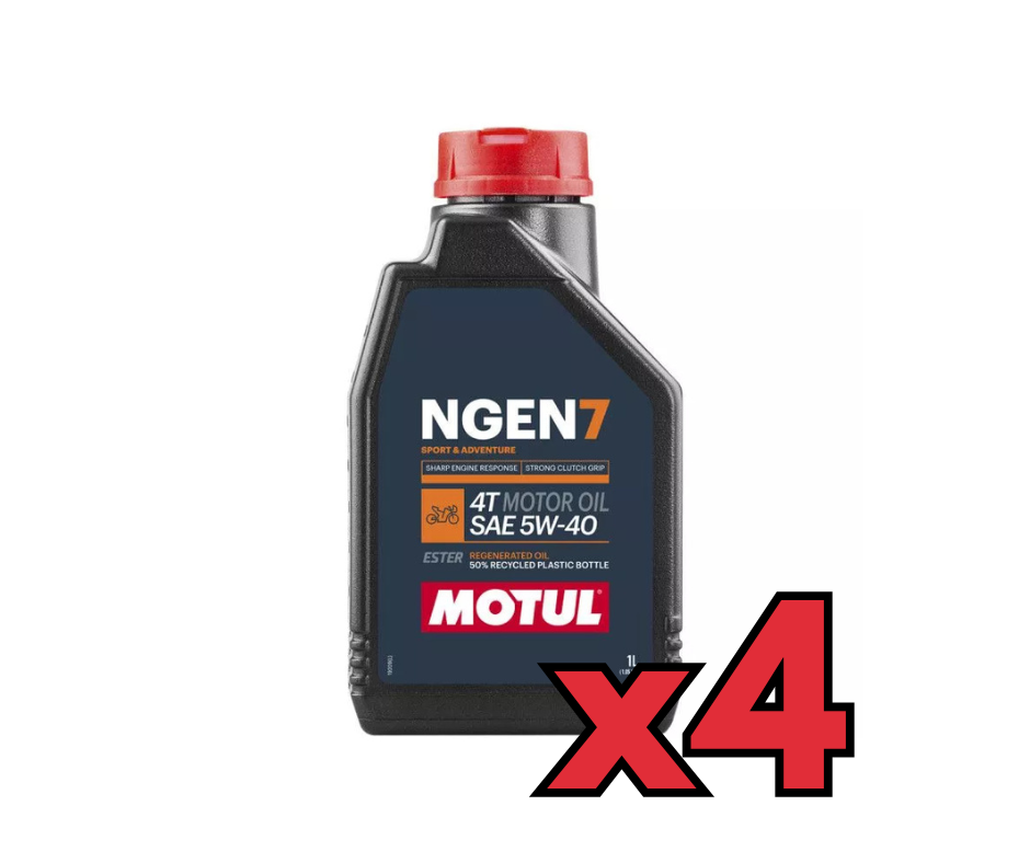 MOTUL NGEN 7 5W-40 4T LITRI 1 - N. 4 PEZZI