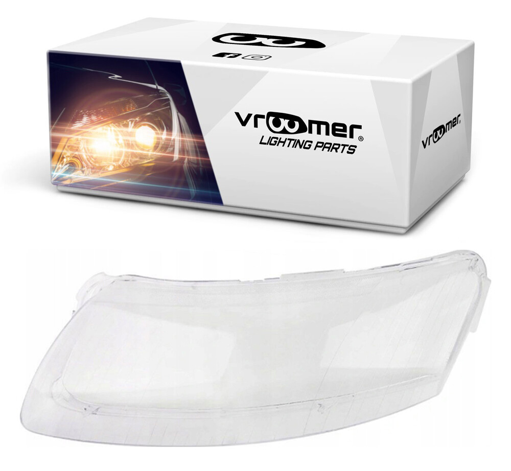 Verre de phare lentille pour Audi A6 S6 C6 Typ 4F 2004 - 2011 Couvercle Sinistro