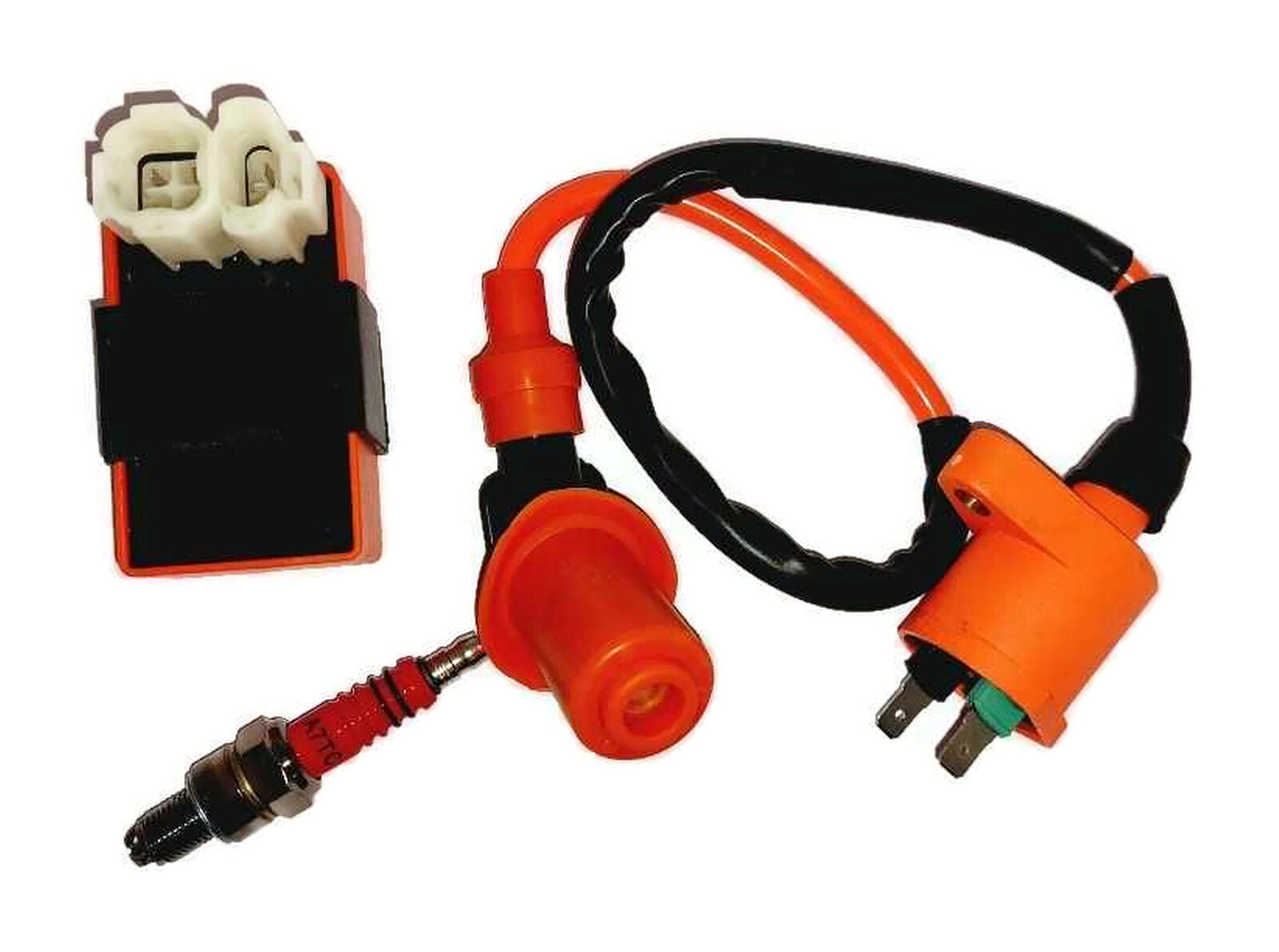 Bobina di accensione RACING CDI (OPEN) PER motori BAUMARKT CHINA ROLLER 50 GY6 4