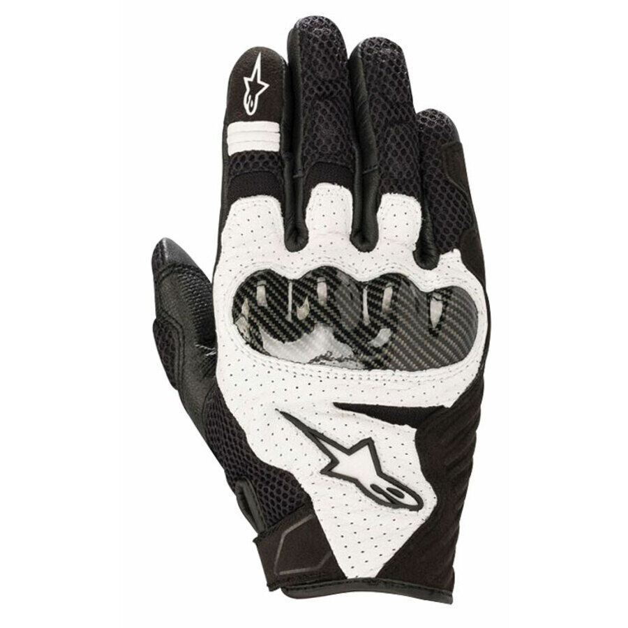Alpinestars Smx-1 Air V2 Guanti Nero Bianco L