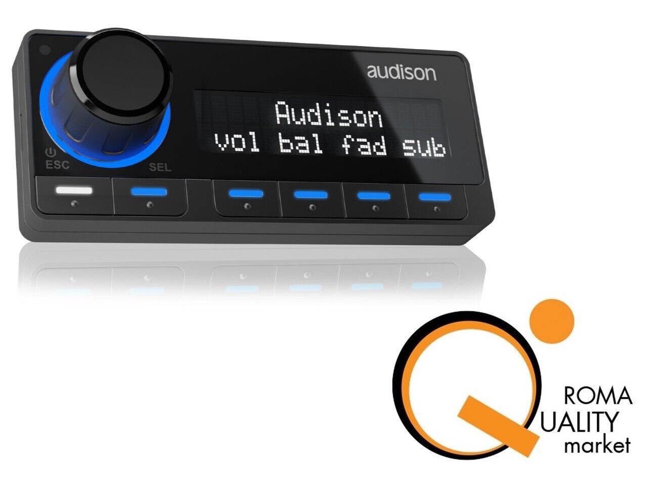 Audison DRC MP Controllo Remoto Digitale per Prodotti Audison + cavo 4,5 metri