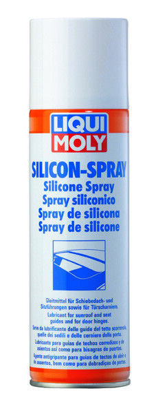 LIQUI MOLY SILICONE SPRAY PROTETTIVO PER PLASTICA GOMMA METALLO 300 ML