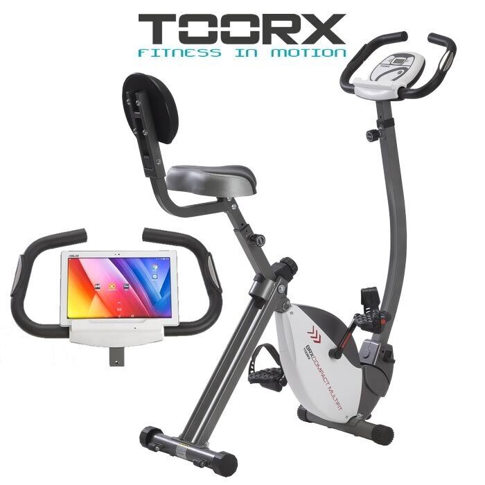 TOORX BRX-COMPACT-MFIT Cyclette magnetica con supporto per smartphone Tablet