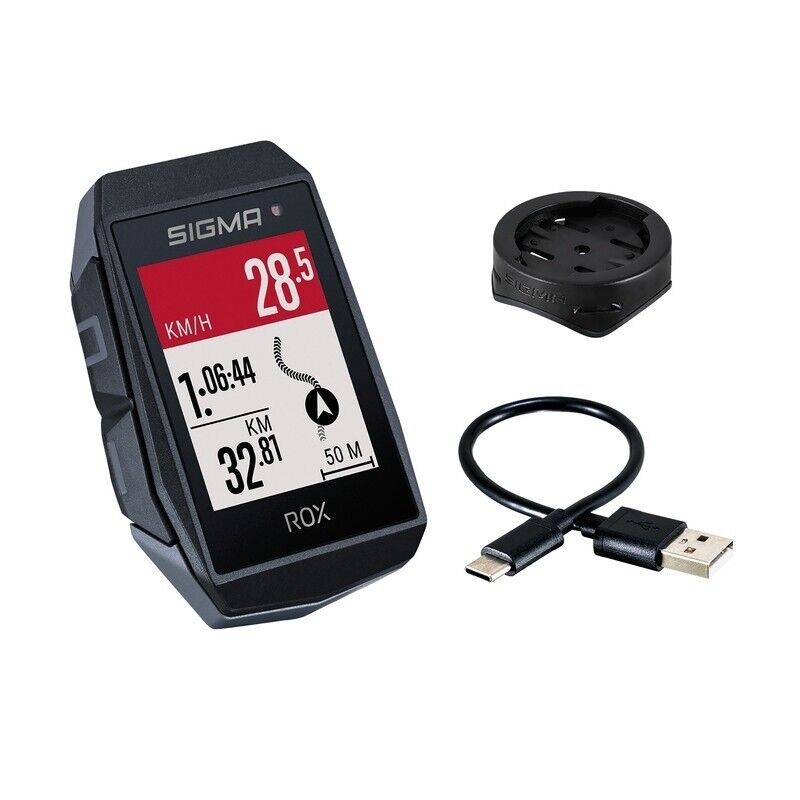 ciclocomputer rox gps 11.1 evo black 2273475000 SIGMA Ciclocomputer GPS
