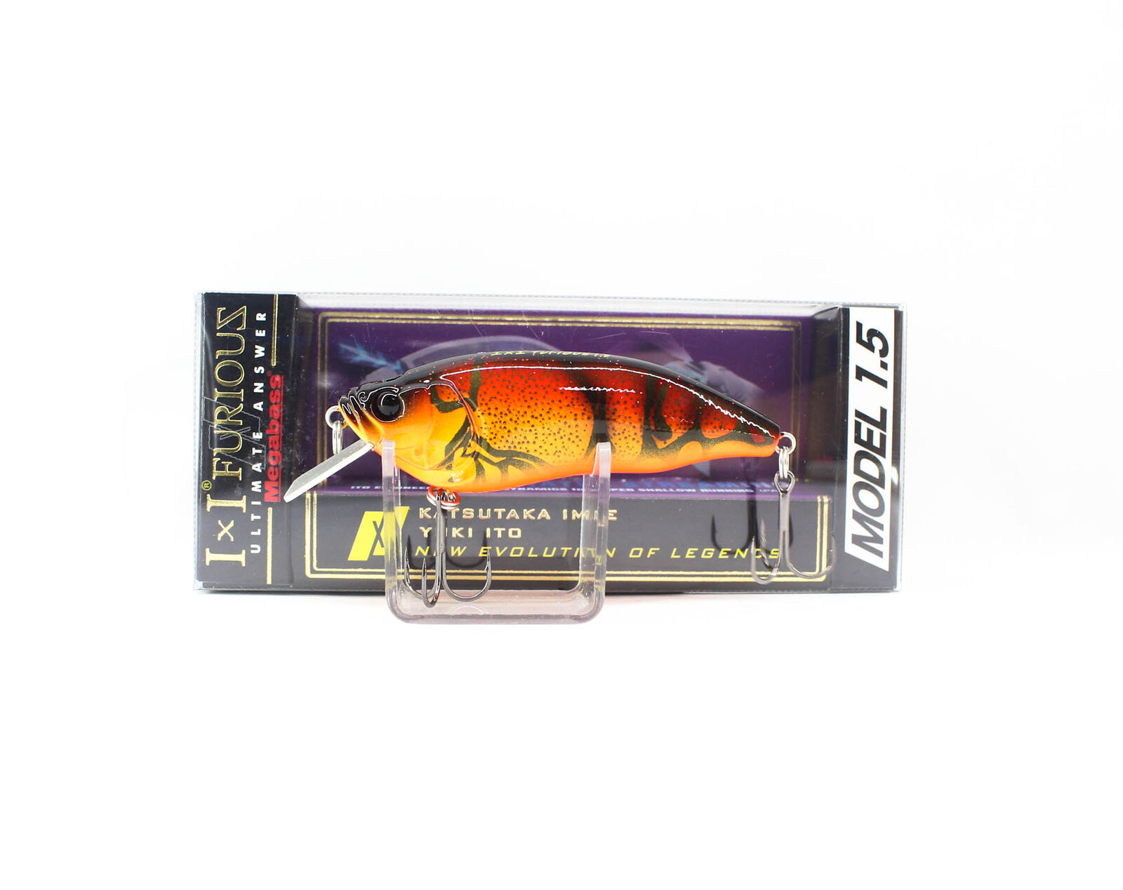 Megabass I X I Furious 1.5 Esca Galleggiante Wild Craw (2475)