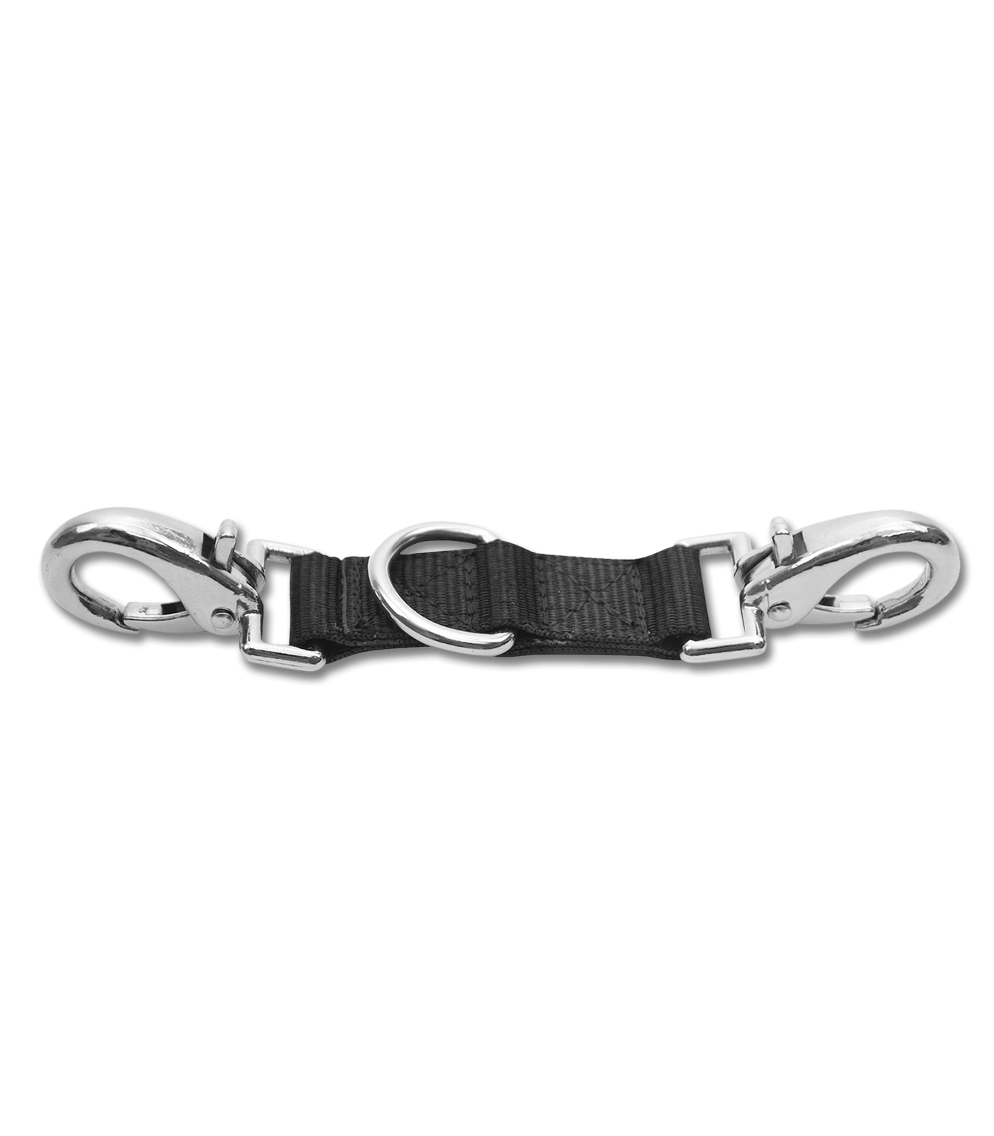 ATTACCO PER LONGIA IN NYLON 25 CM COLORE NERO