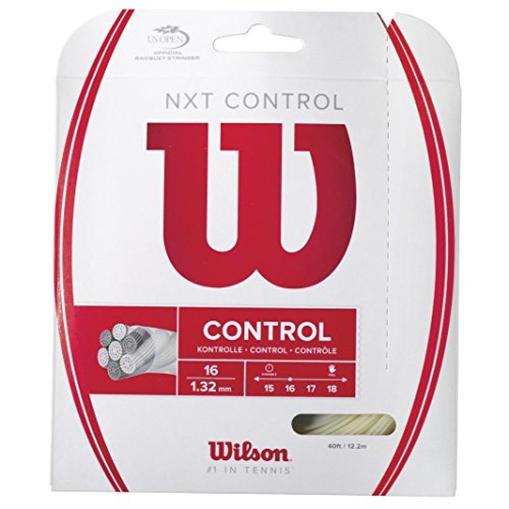(TG. 16) Wilson WRZ941900 Corda da Tennis NXT Control, 12.2 m, Unisex, Natural,