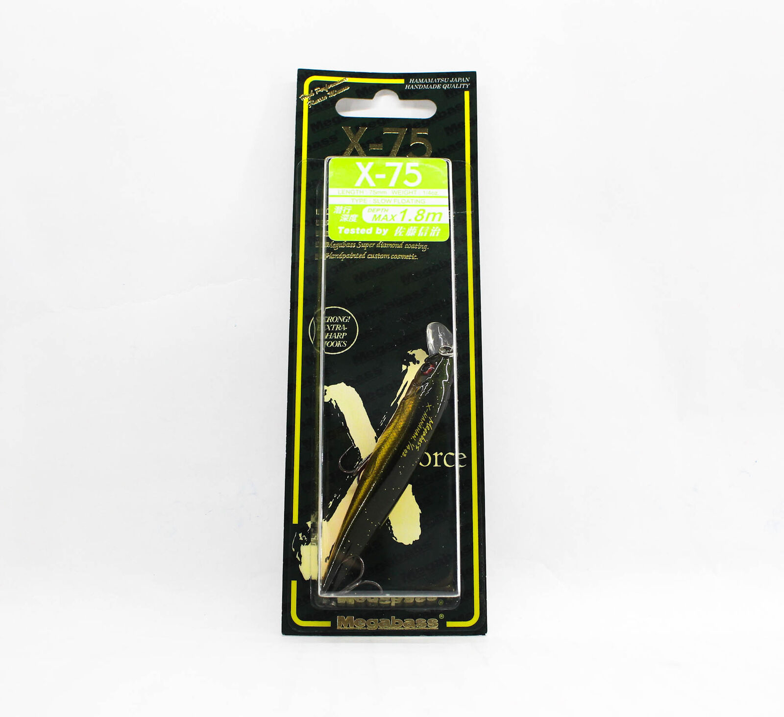 Megabass X-Nanahan Esca Galleggiante Gg Megabass Kinkuro (1258)