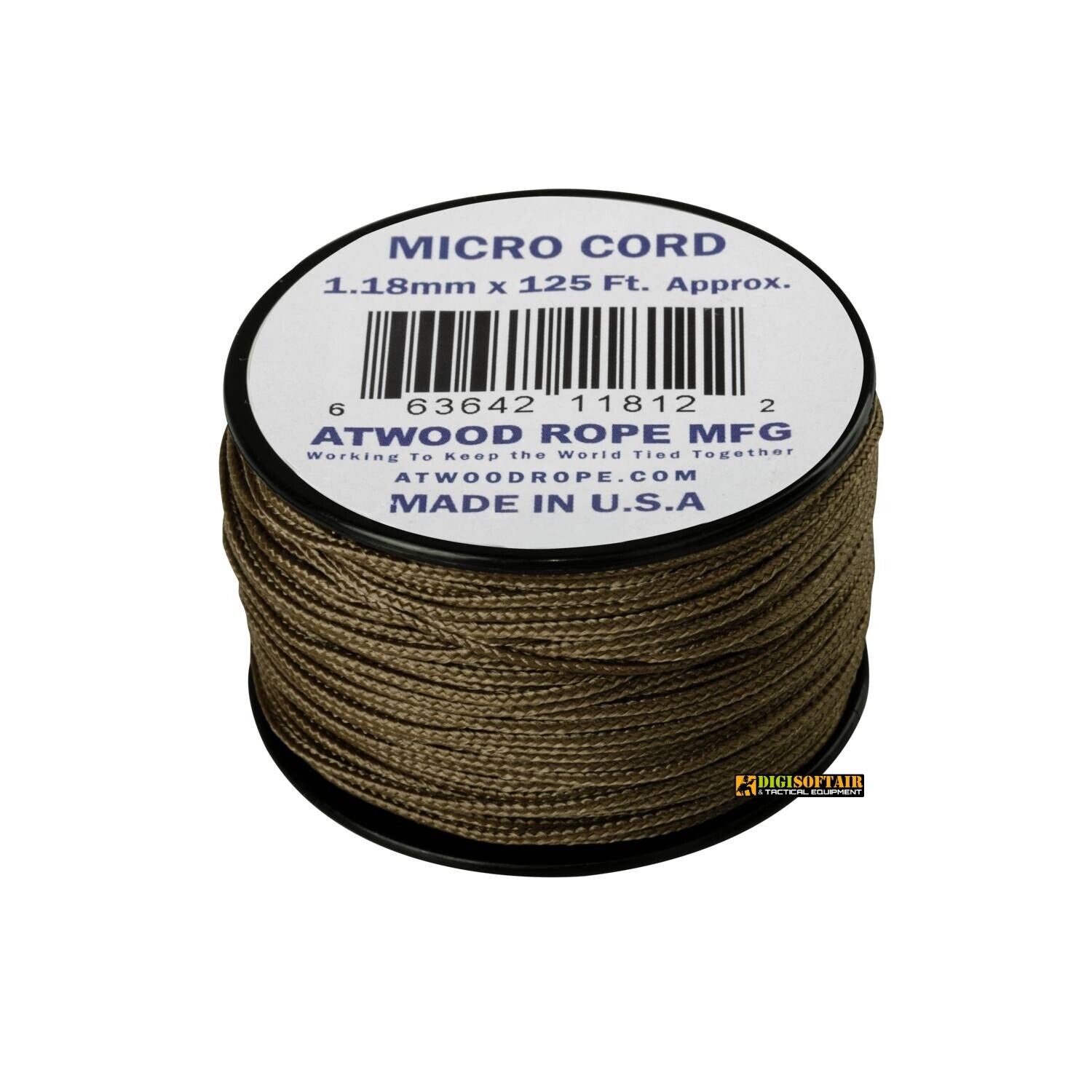 Atwood Rope MFG Micro Cord 38m Coyote