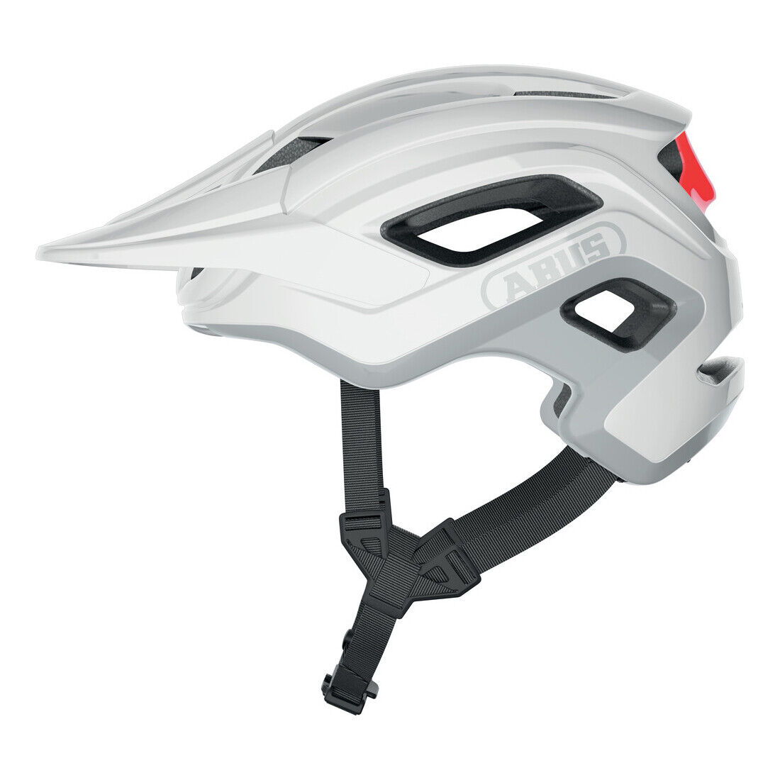 casco enduro cliffhanger shiny white Abus Abus trail all mountain