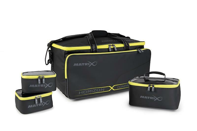 Fox Matrix Horizon X Compatto Carry All (Incluso 3 Casi ) Carbone Pesca Bagagli