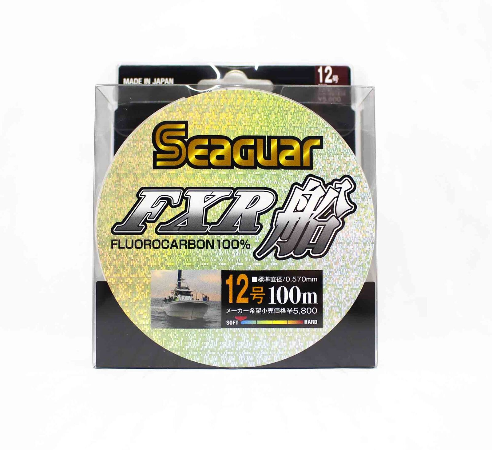 Seaguar Fluorocarbone FXR Leader Line 100m Misura 12 40lb (9368)