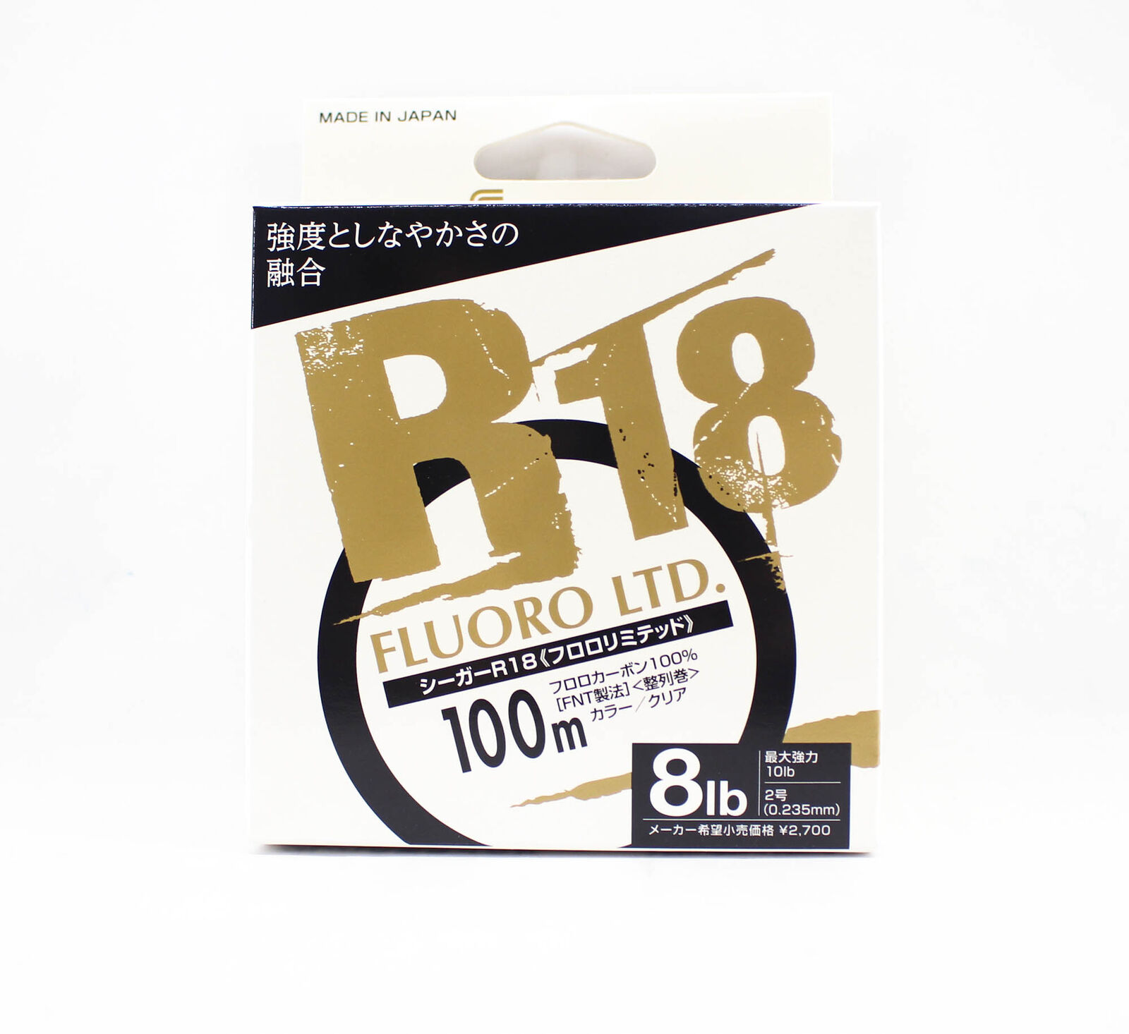 Seaguar Fluorocarbone R18F Fluoro Ltd Linea 100m 8lb - 0.235mm (0083)