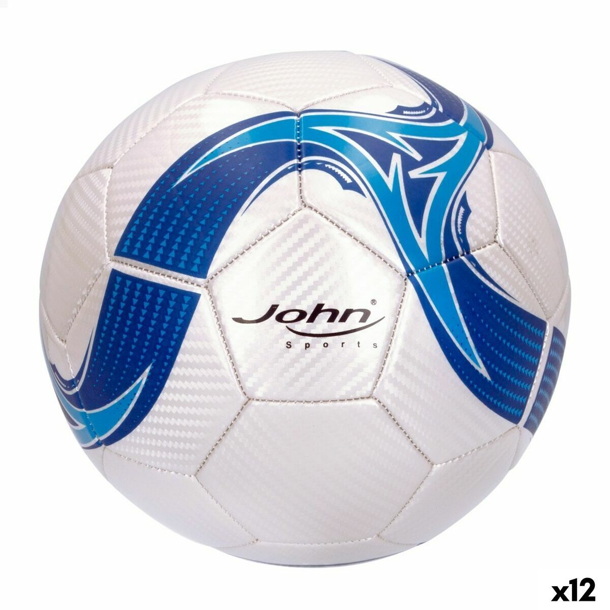 Pallone da Calcio John Sports Premium Relief 5 Ø 22 cm TPU [12 Unità]