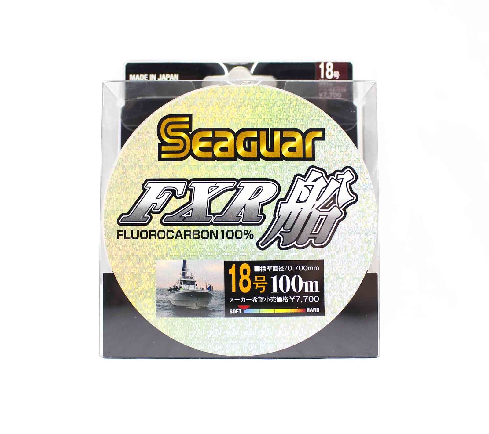 Seaguar Fluorocarbone FXR Leader Line 100m Misura 18 60lb (9399)