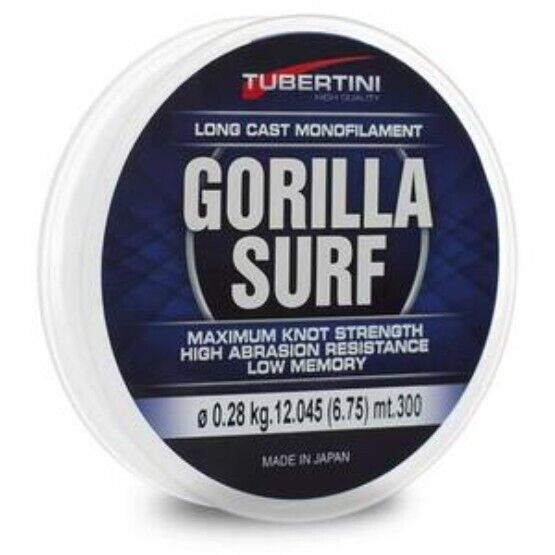 MONOFILO TUBERTINI GORILLA SURF 300MT 0.50?