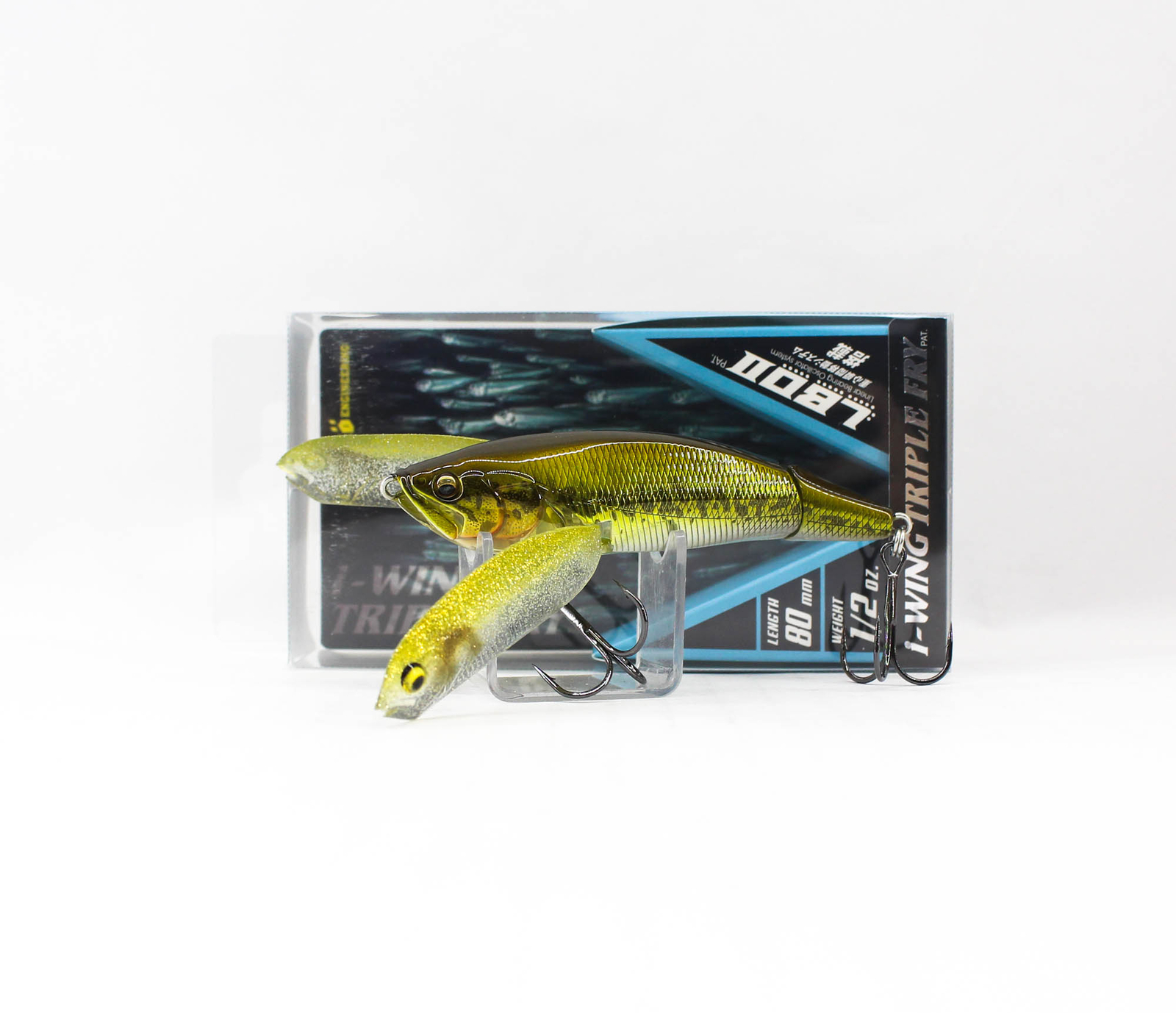 Megabass I-Wing Triple Fry Galleggiante Esca GG Large Mouth Bass (7590)