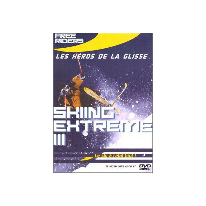 Free Riders, Le Eroe Della Antiscivolo: Sking Extreme III DVD Nuova