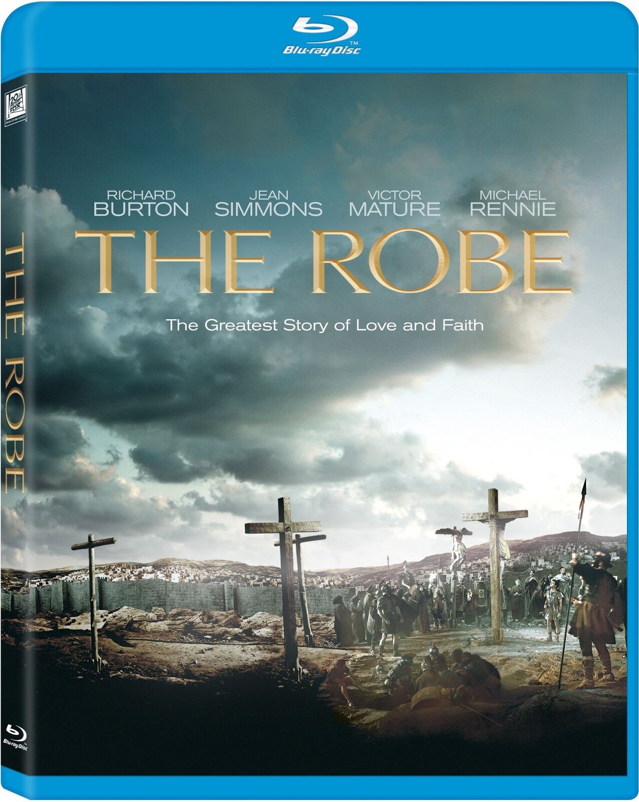 ROBE (1953) (Blu-ray) Richard Burton Jean Simmons Victor Mature Michael Rennie
