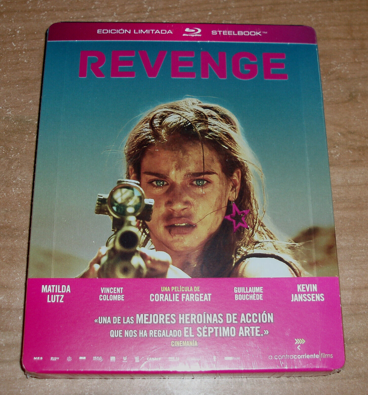 Vendetta (Revenge) Steelbook Nuovo Sigillato Thriller Azione Drammatico
