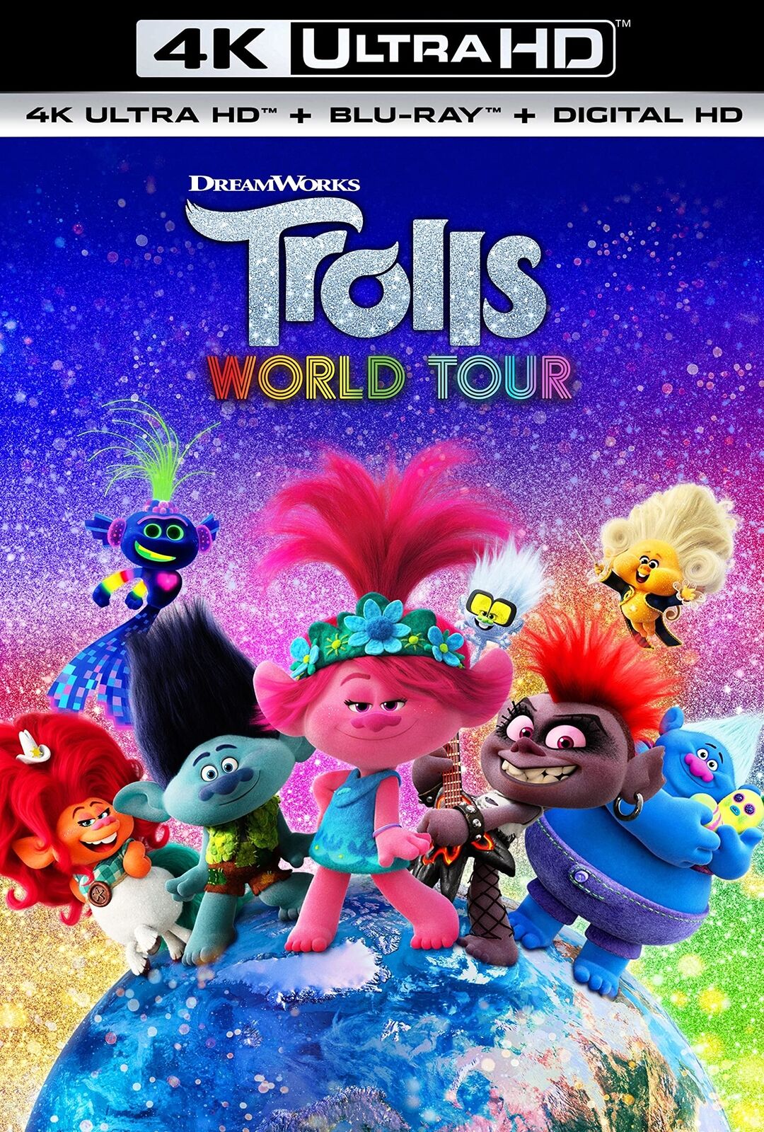 Trolls World Tour (Blu-ray) Kendrick Anna Timberlake Justin Balvin J. Bloom Borg