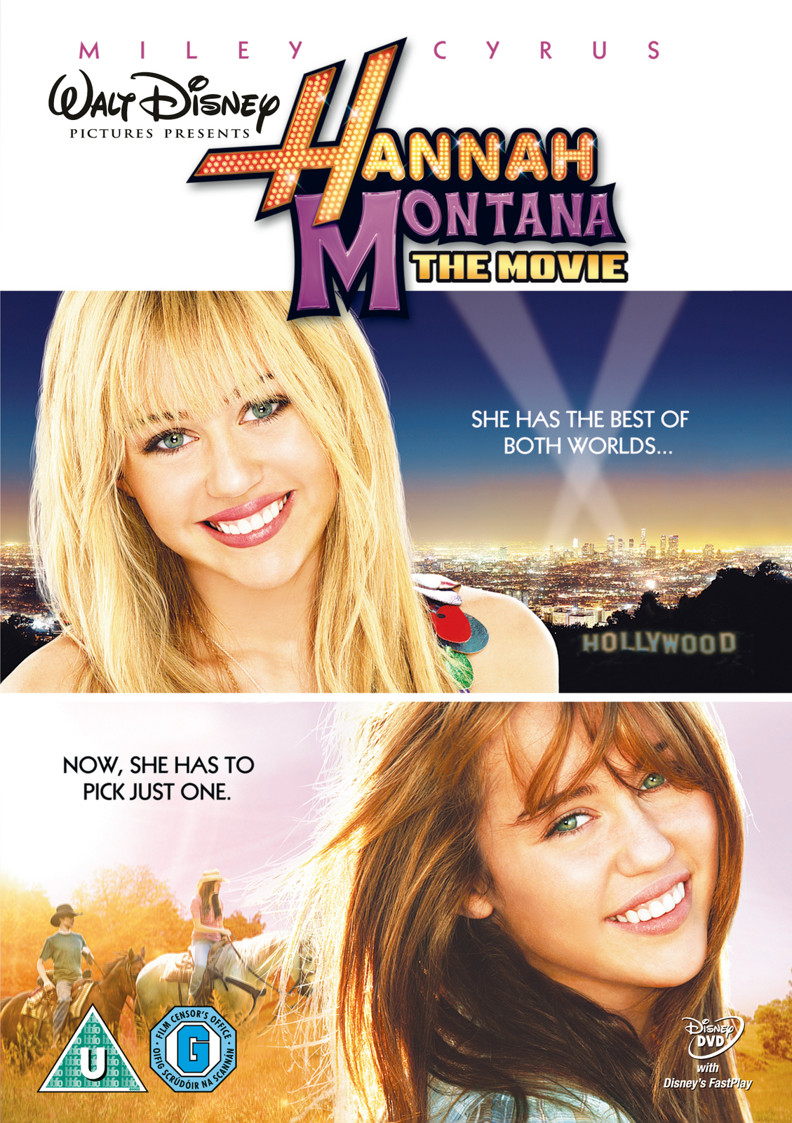 Hannah Montana: The Movie (DVD) Moises Arias Lucas Till Melora Hardin Tyra Banks