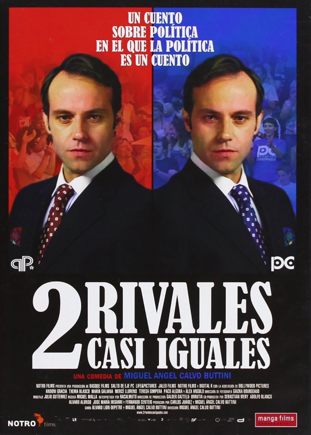 2 RIVALES CASI IGUALES