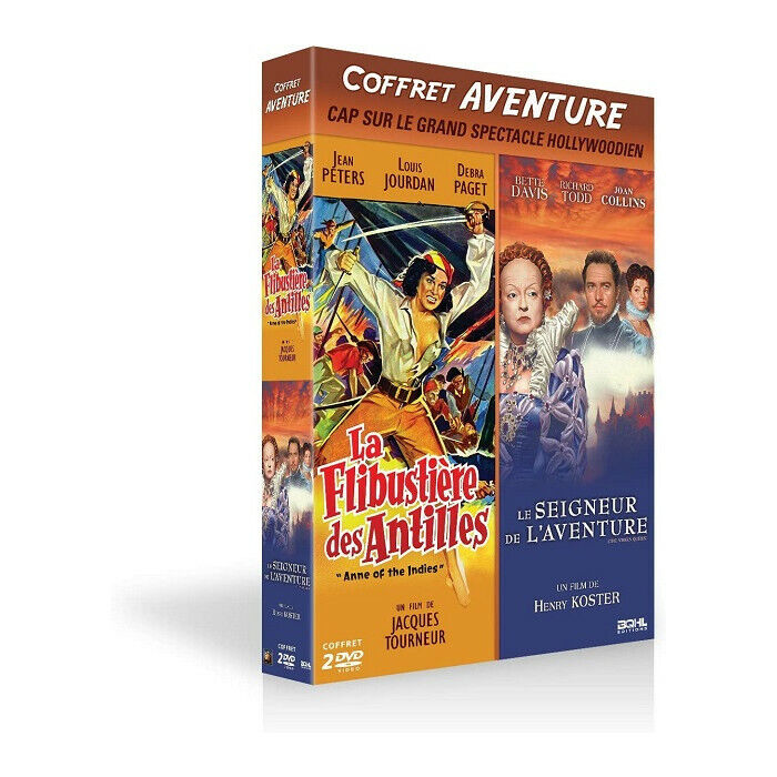 La Pirate Wench Des Antille + Il Signore Di Avventura Cofanetto DVD Nuova
