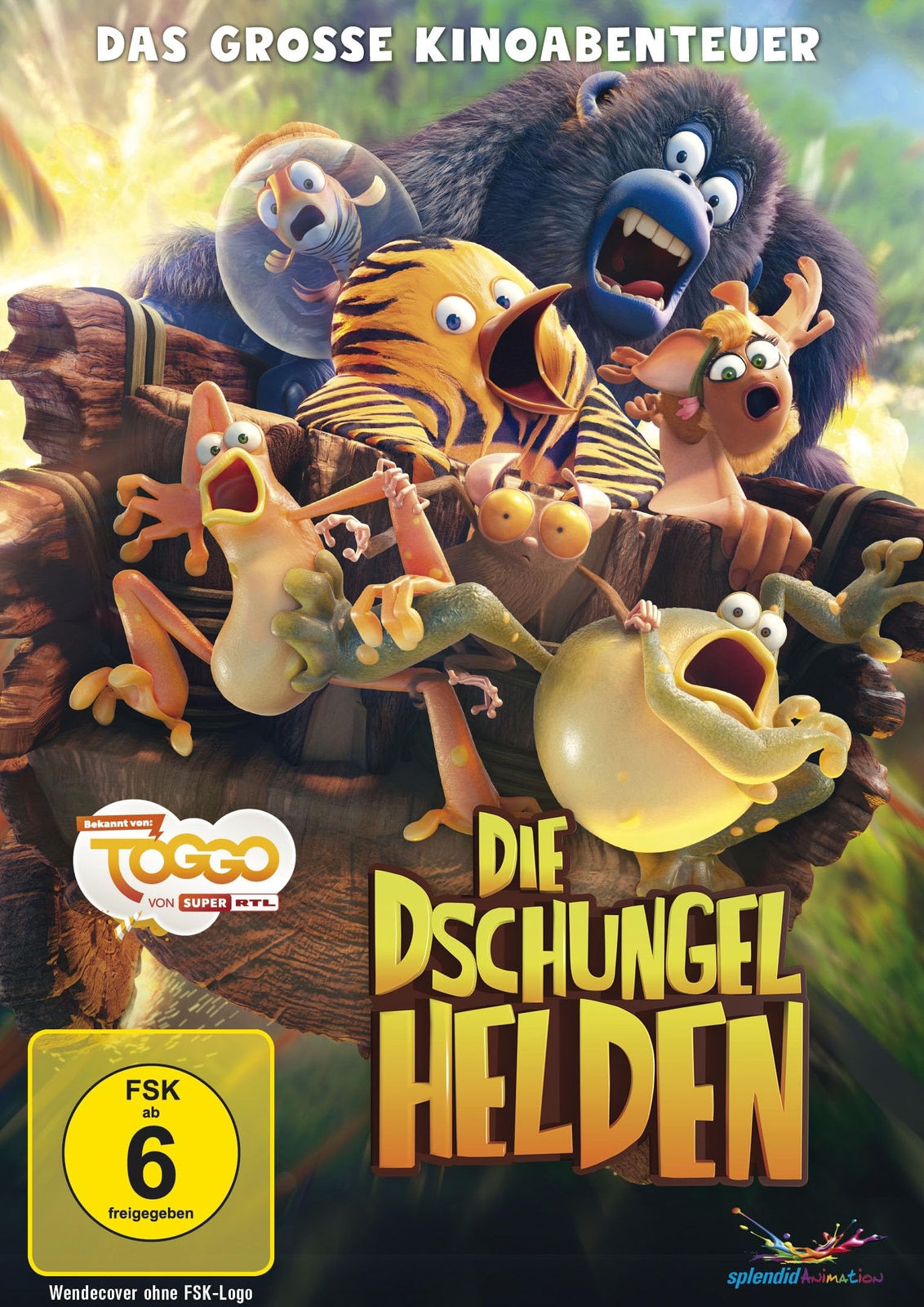 Die Dschungelhelden - Das große Kinoabenteuer (DVD)