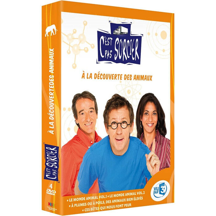 C Non Mago Da La Scoperta Des Animali Cofanetto DVD Nuova
