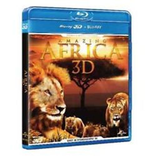 Blu Ray  AMAZING AFRICA 3D (Br+Br 2D/3D) .....NUOVO