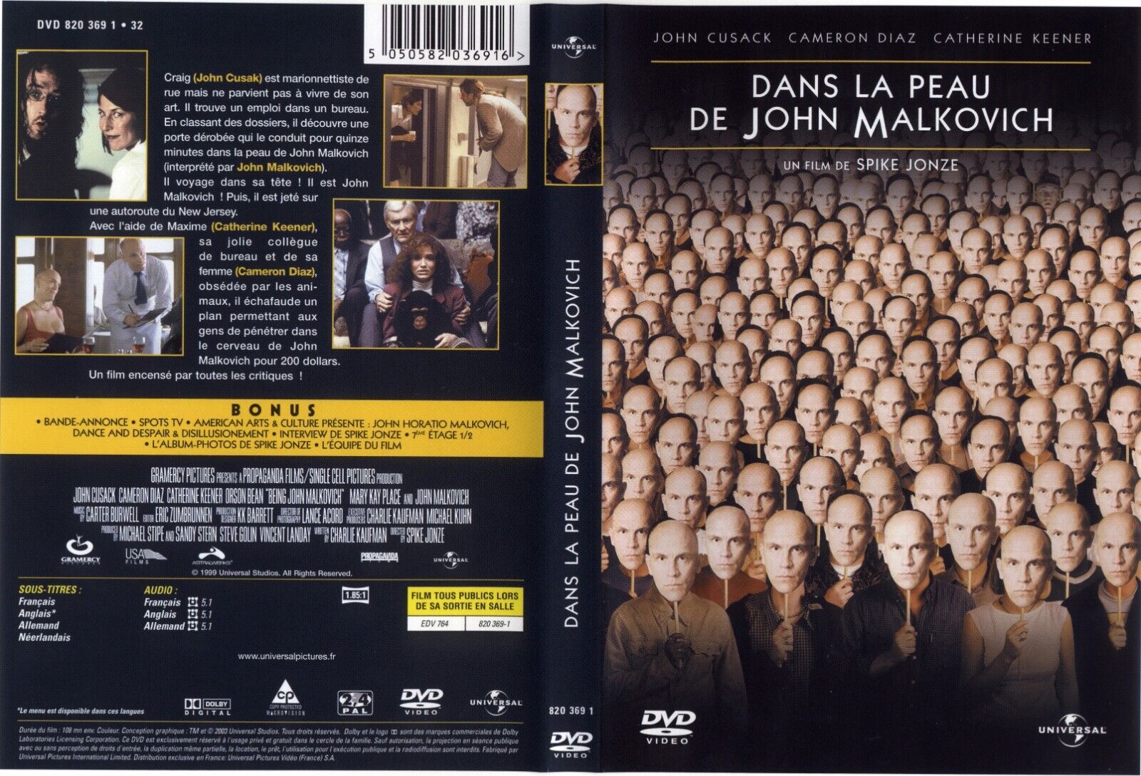 La Pelle John Malkovich - DVD Nuova