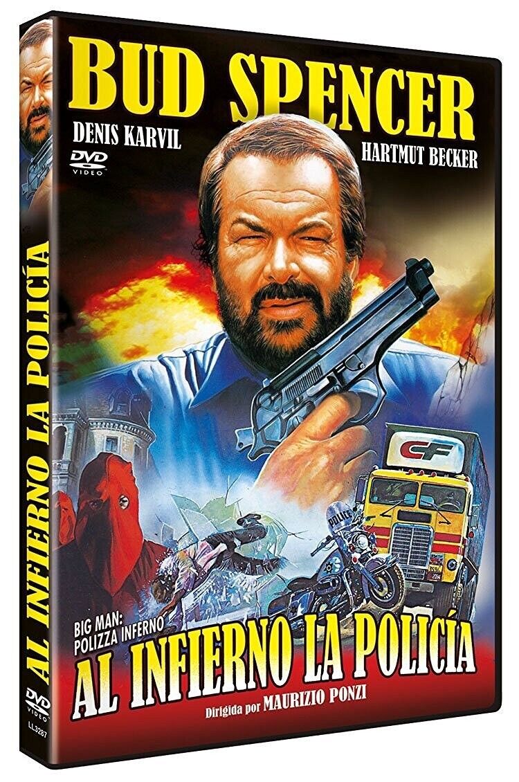 Al Infierno la Policía (Big Man: Polizza Inferno) 1988 [DVD]