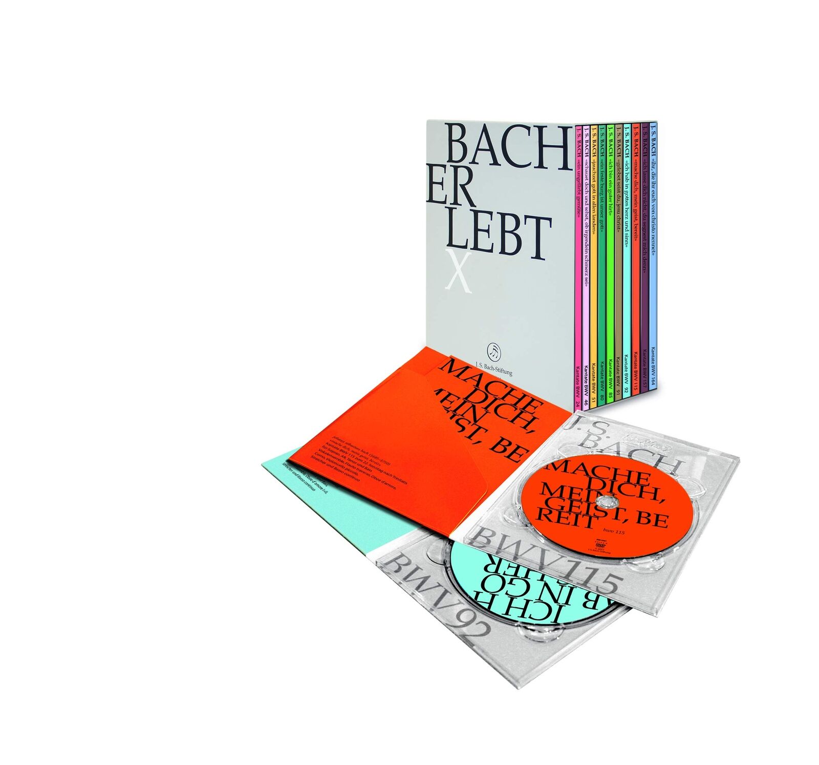 Bach Erlebt X (J.S. Bach-Stiftung) [10 DVDs] [DVD] (DVD) J.S. Bach-Stiftung