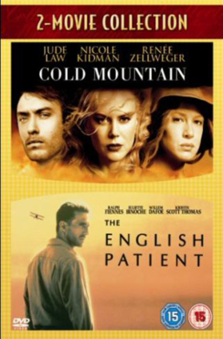 The English Patient/Cold Mountain (DVD) Kristen Nicole La Prade Willem Dafoe