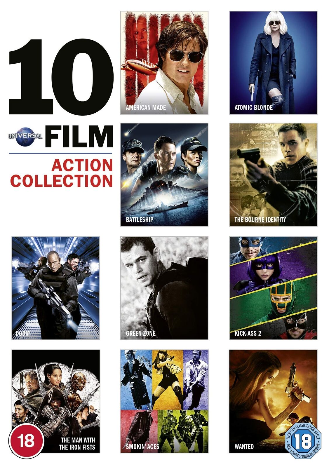 10 Film Action Collection (DVD)