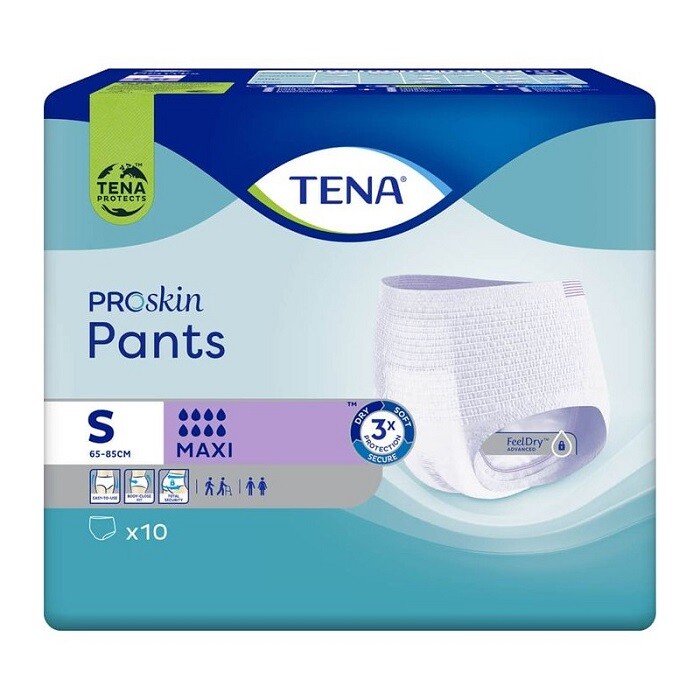Tena Pants ProSkin Maxi Taglia S Confezione da 10 Pannoloni