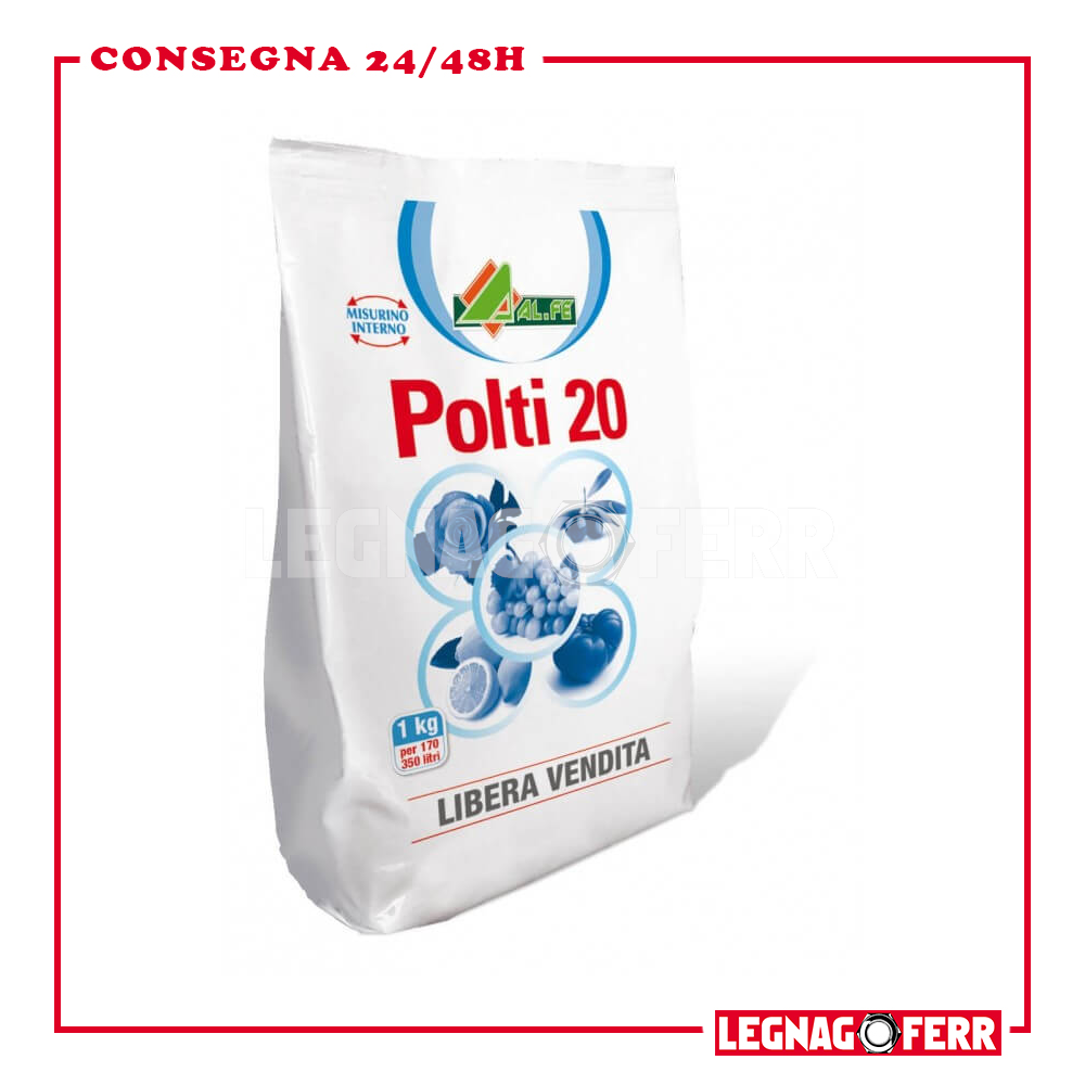 Concime Fogliare Poltiglia Brodolese Polti 20 Concime 1 kg.