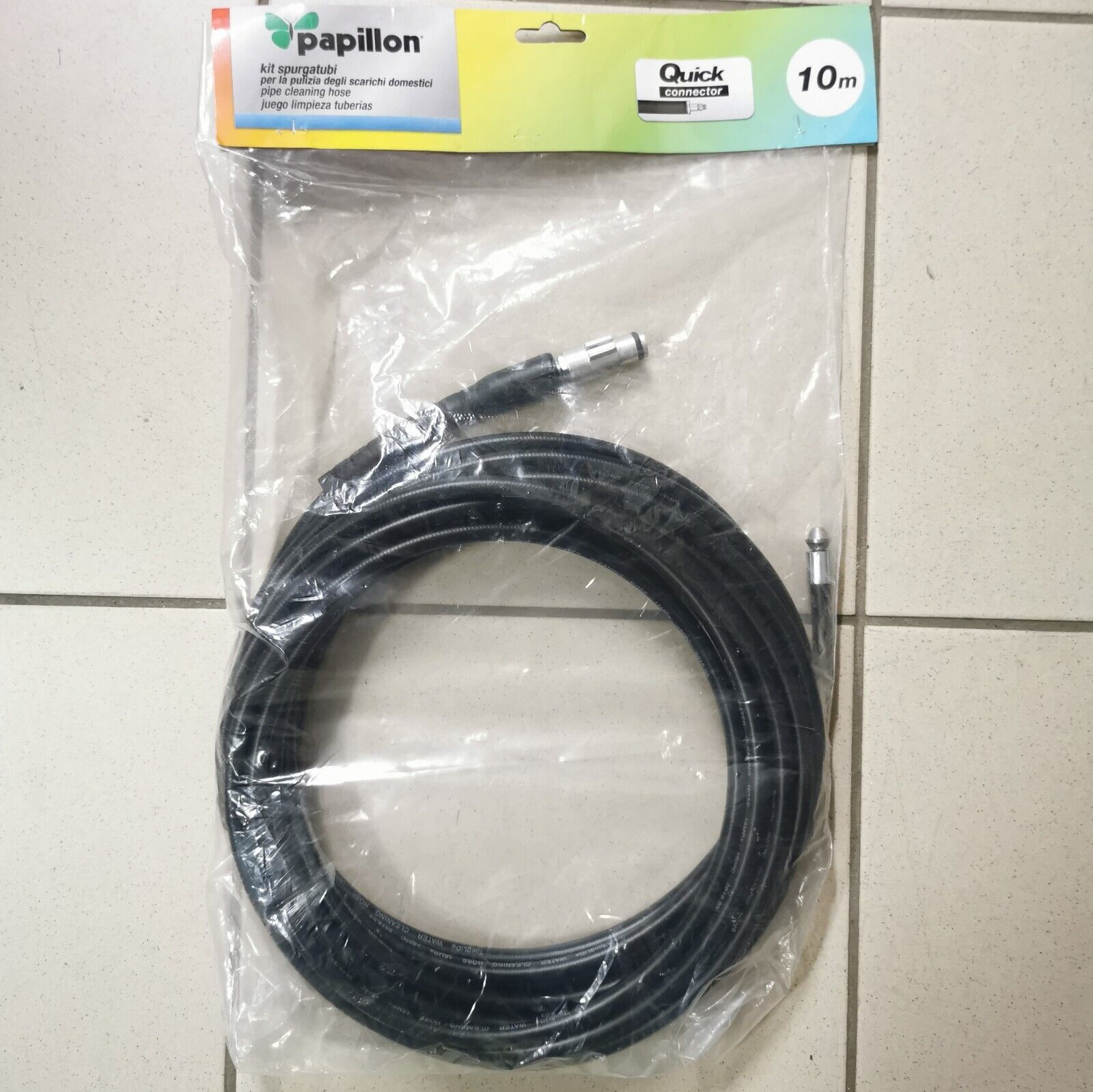 KIT STURATUBI PER IDROPULITRICE 10 MT - YAMATO SONDA STURATUBO cod. 96593