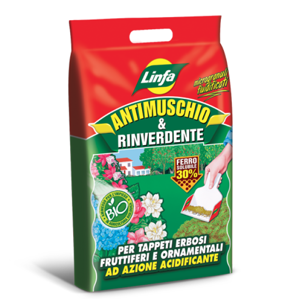 Concime granulare Antimuschio e Rinverdente 1,5kg