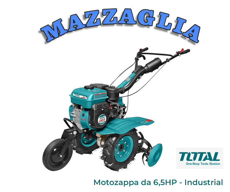 TOTAL MOTOZAPPA  A BENZINA 6,5HP (4,8kW) ART. TGC5001